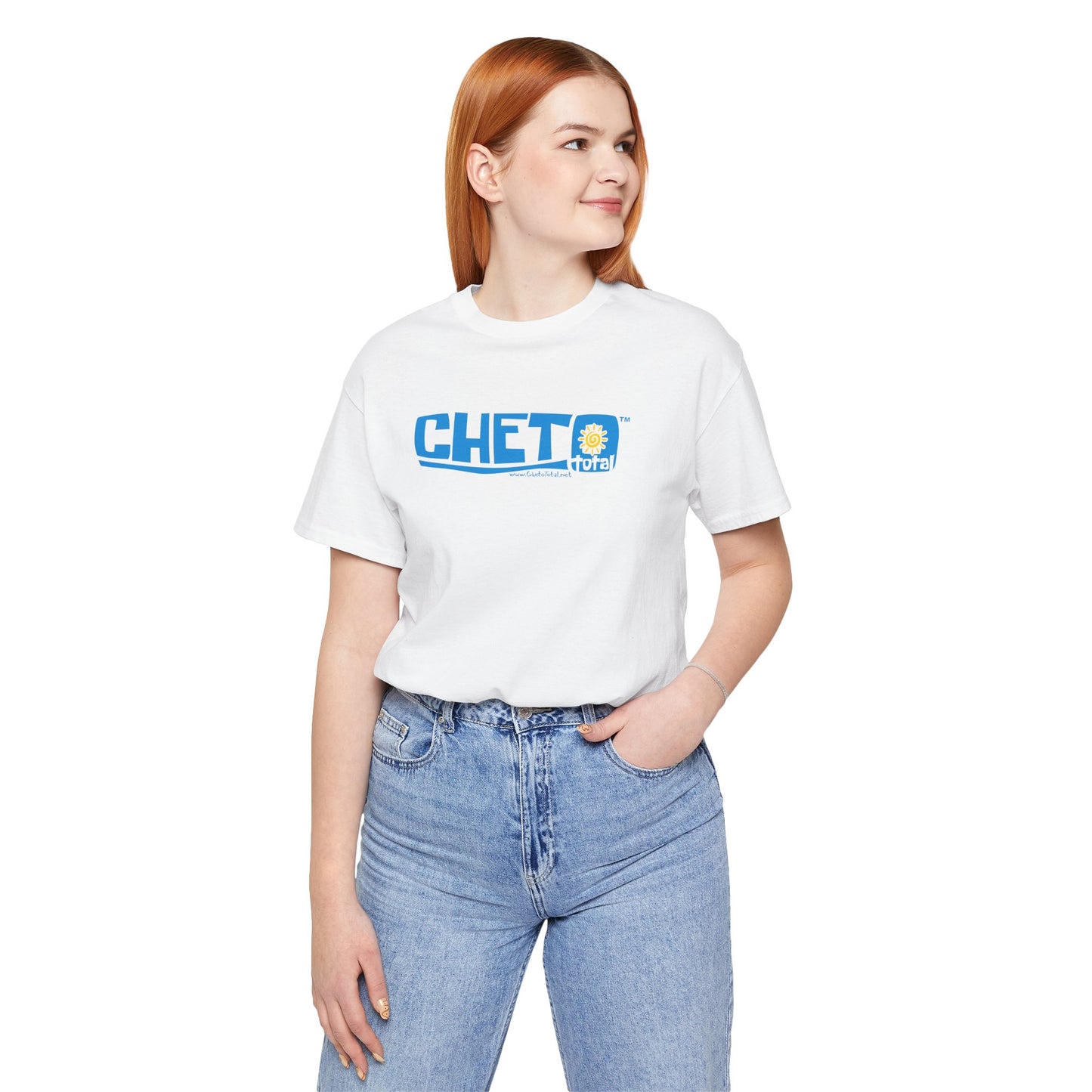 Cheto Total™ w/QR code - Logo Unisex Jersey Tee