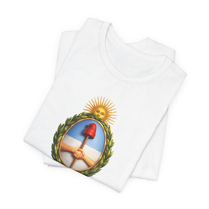 Escudo Nacional Argentino - Unisex Jersey Tee