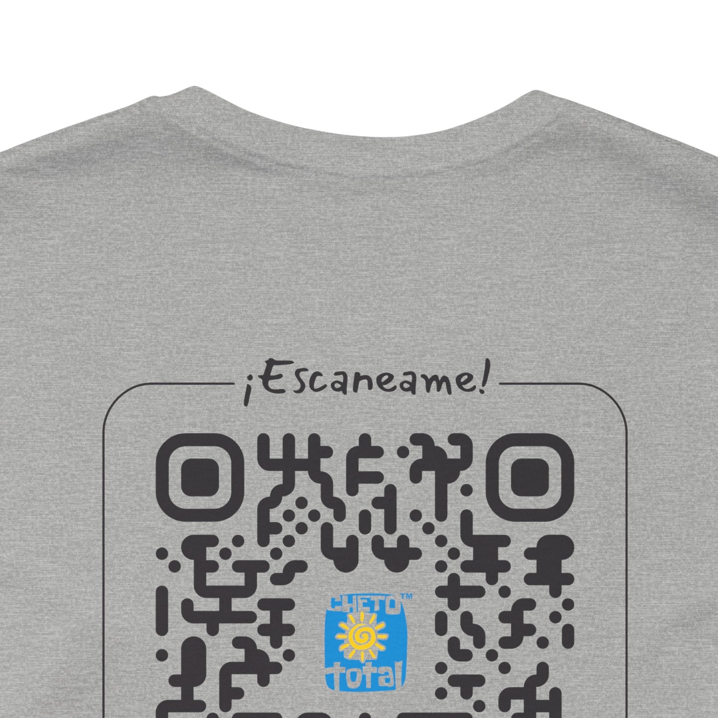 Cheto Total™ w/QR code - Logo Unisex Jersey Tee