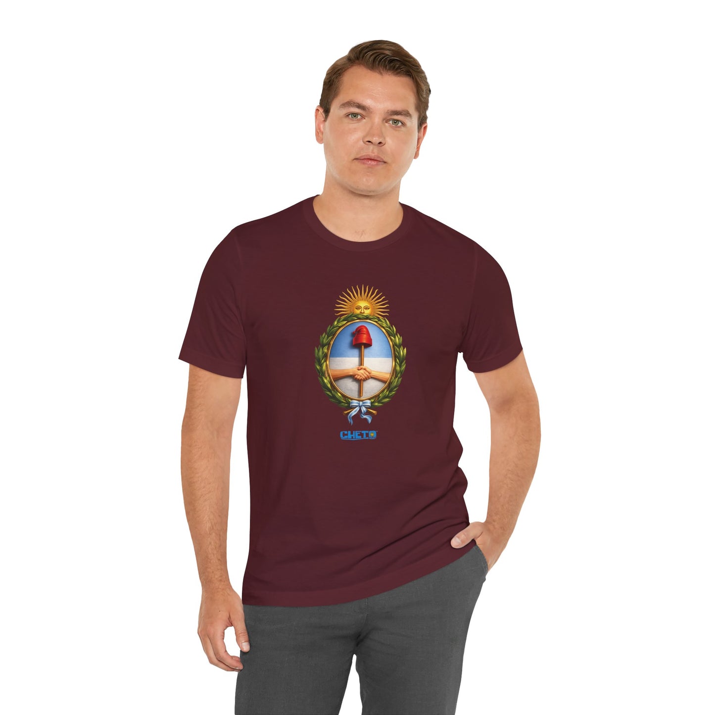 Escudo Nacional Argentino - Unisex Jersey Tee