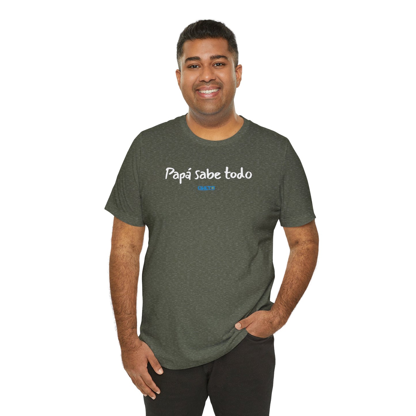 Papá sabe todo - Unisex Jersey Tee