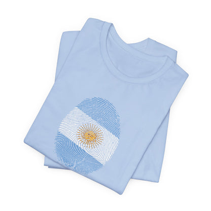 Huella digital (Argentina)-Fingerprint (Argentina) / Unisex Jersey Tee