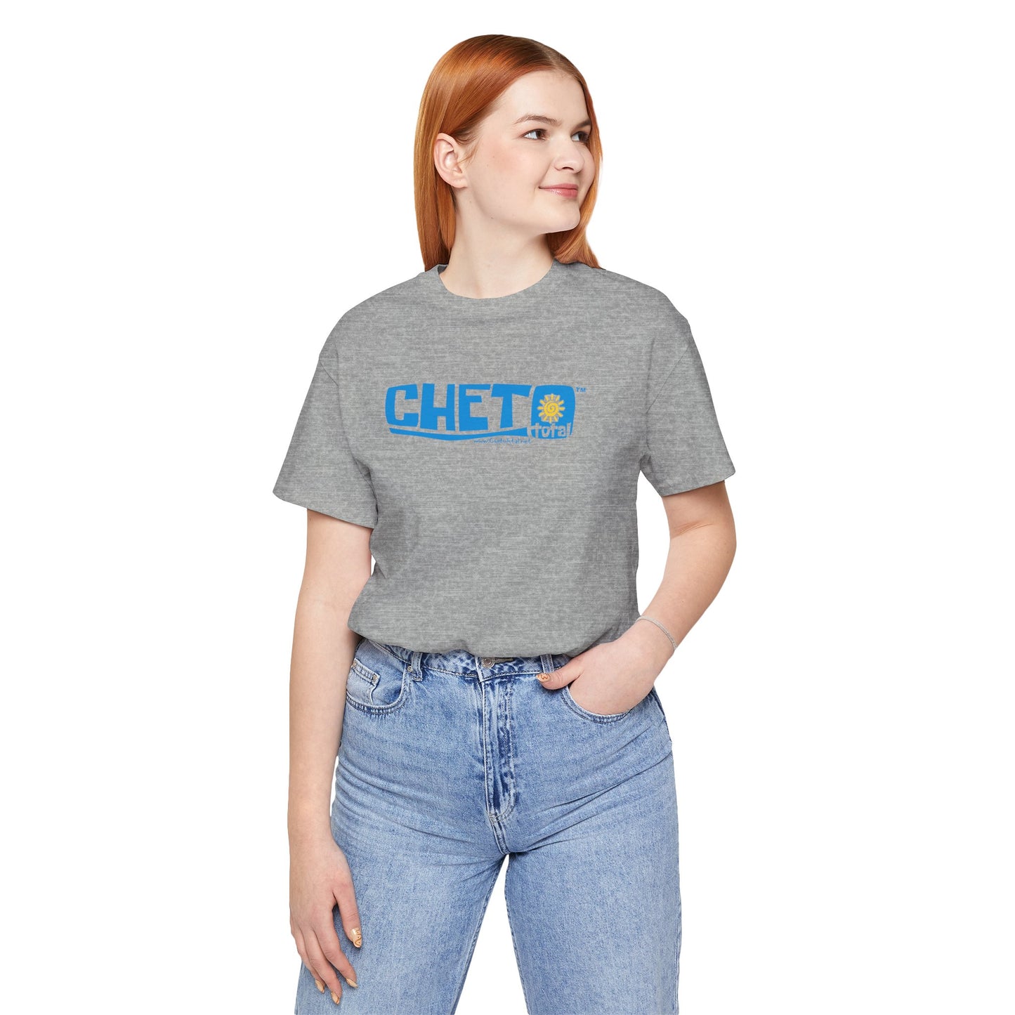 Cheto Total™ w/QR code - Logo Unisex Jersey Tee