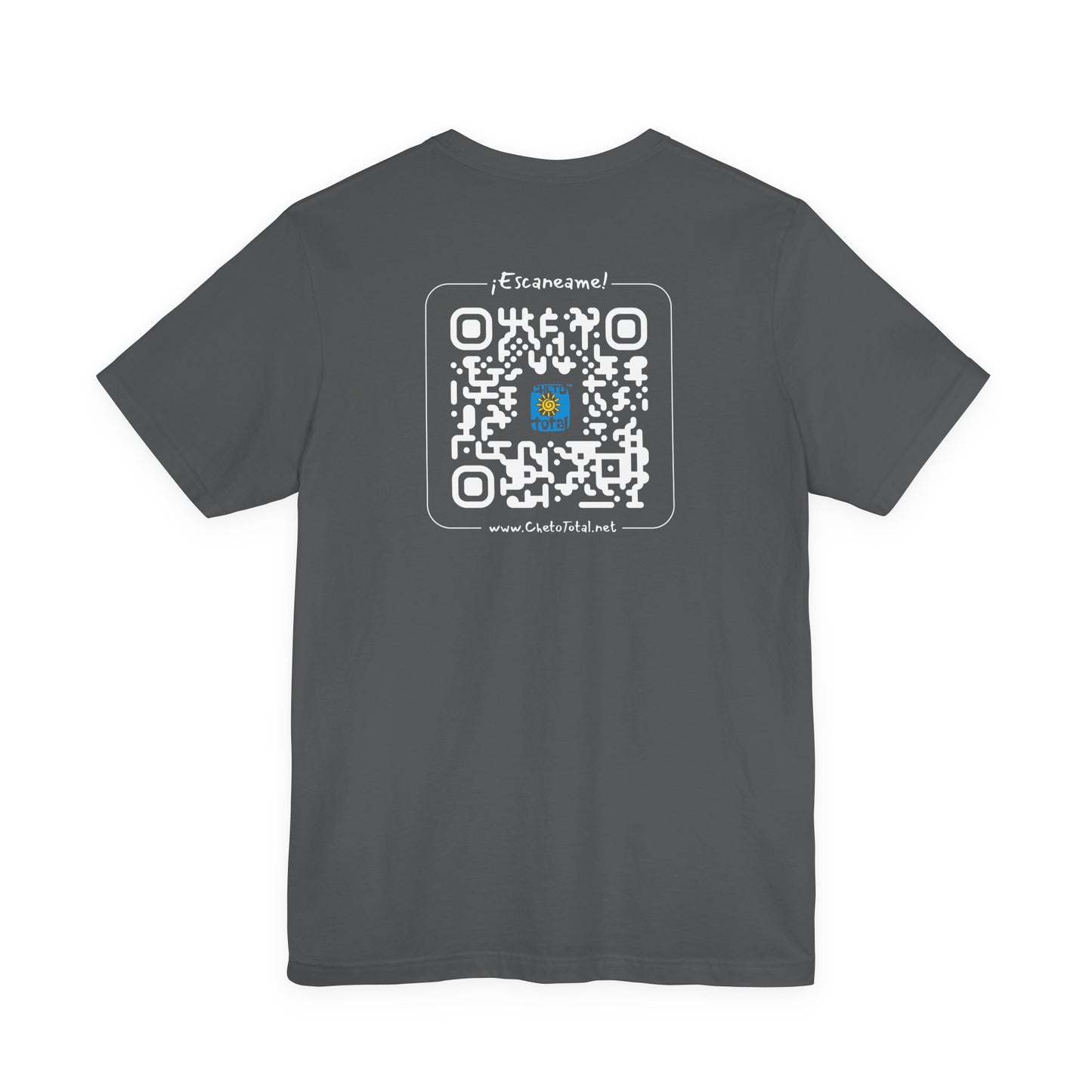 * ¡Che boludo! (con código QR en espalda/with QR code on back) - Unisex Jersey Tee