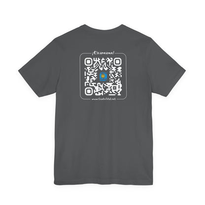 * ¡Che boludo! (con código QR en espalda/with QR code on back) - Unisex Jersey Tee