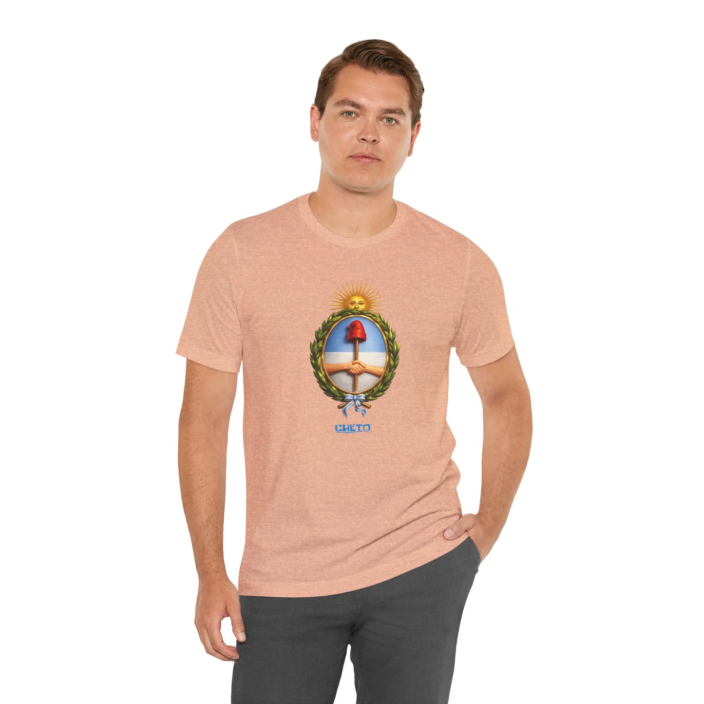 Escudo Nacional Argentino - Unisex Jersey Tee
