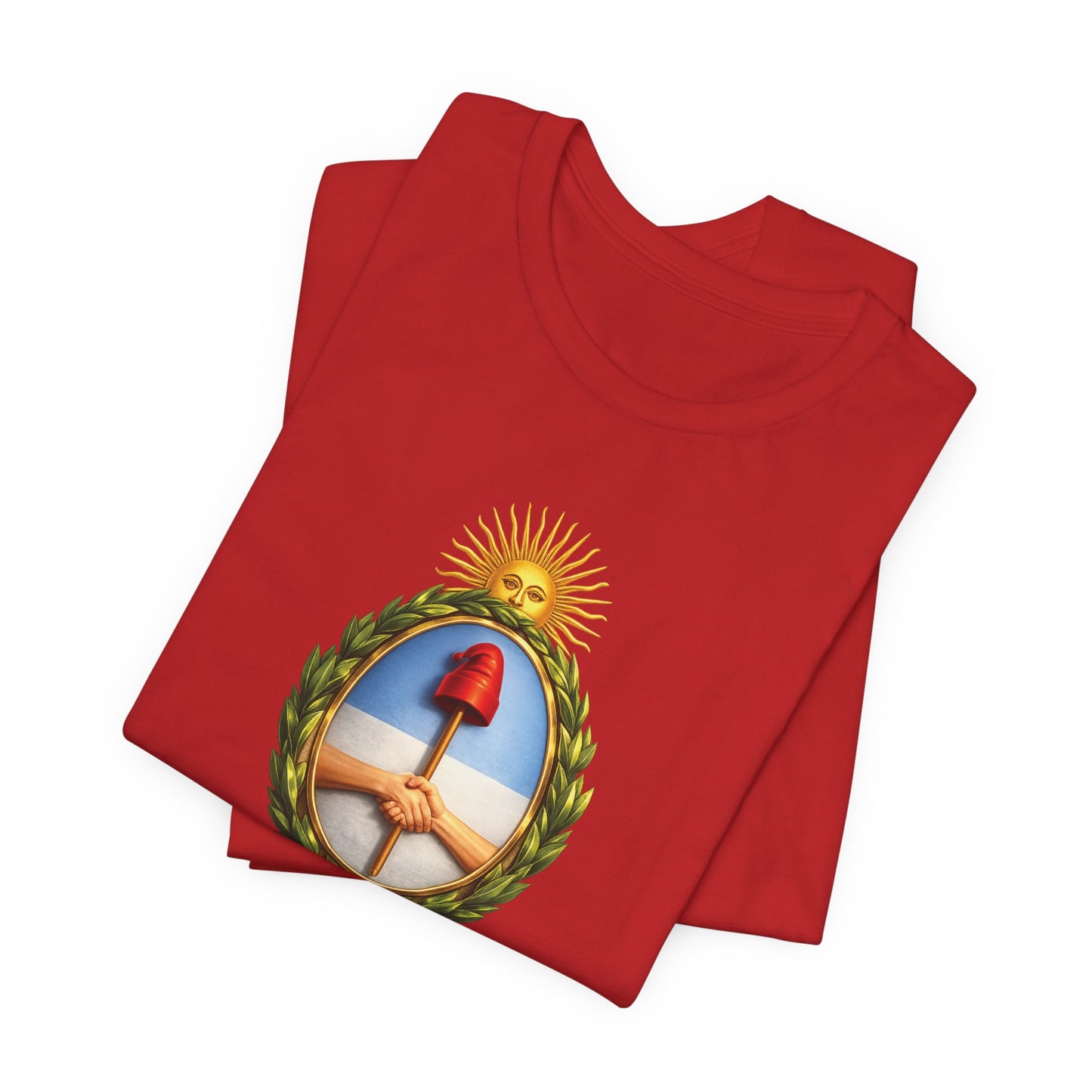 Escudo Nacional Argentino - Unisex Jersey Tee