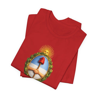 Escudo Nacional Argentino - Unisex Jersey Tee