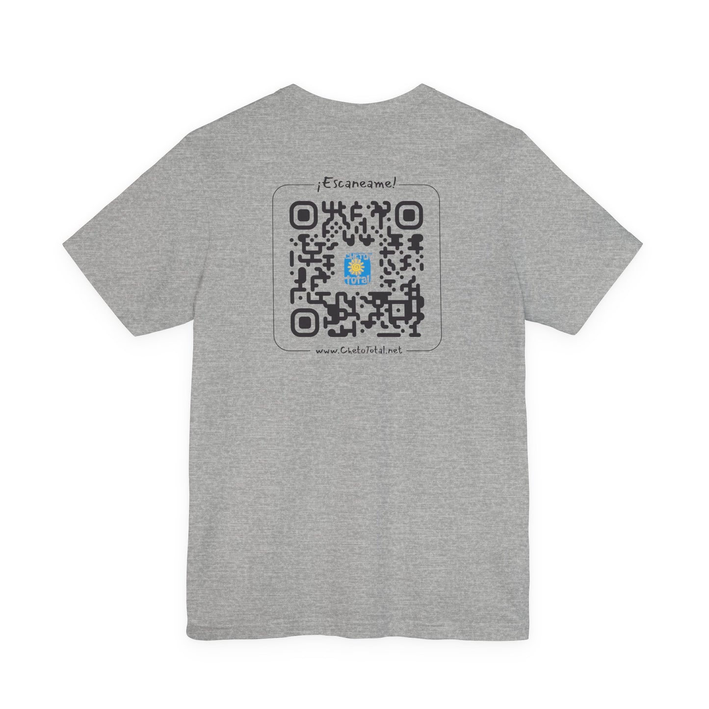 Cheto Total™ w/QR code - Logo Unisex Jersey Tee