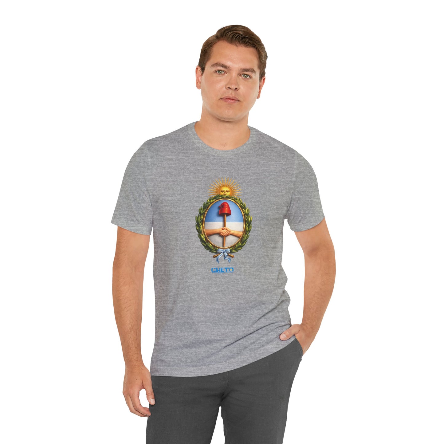 Escudo Nacional Argentino - Unisex Jersey Tee