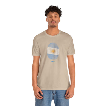 Huella digital (Argentina)-Fingerprint (Argentina) / Unisex Jersey Tee