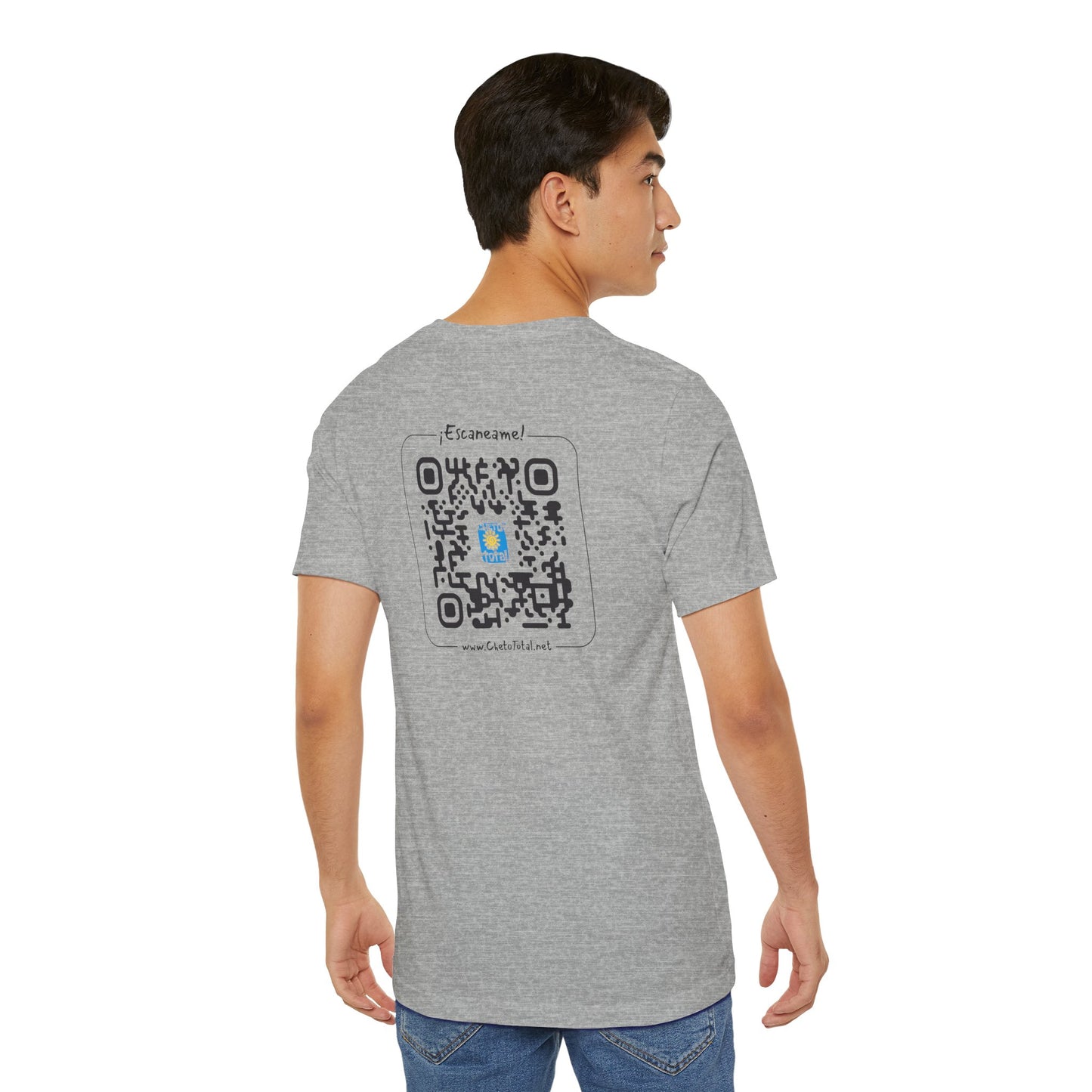 Cheto Total™ w/QR code - Logo Unisex Jersey Tee