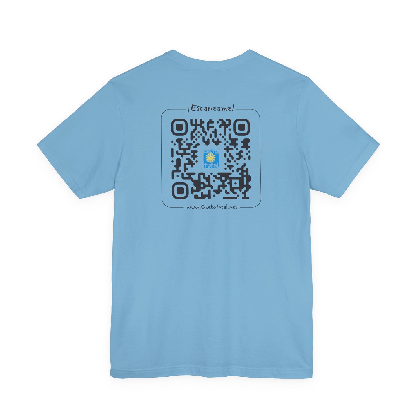 Cheto Total™ w/QR code - Logo Unisex Jersey Tee