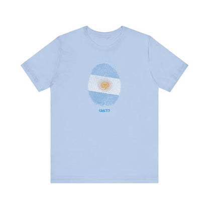 Huella digital (Argentina)-Fingerprint (Argentina) / Unisex Jersey Tee