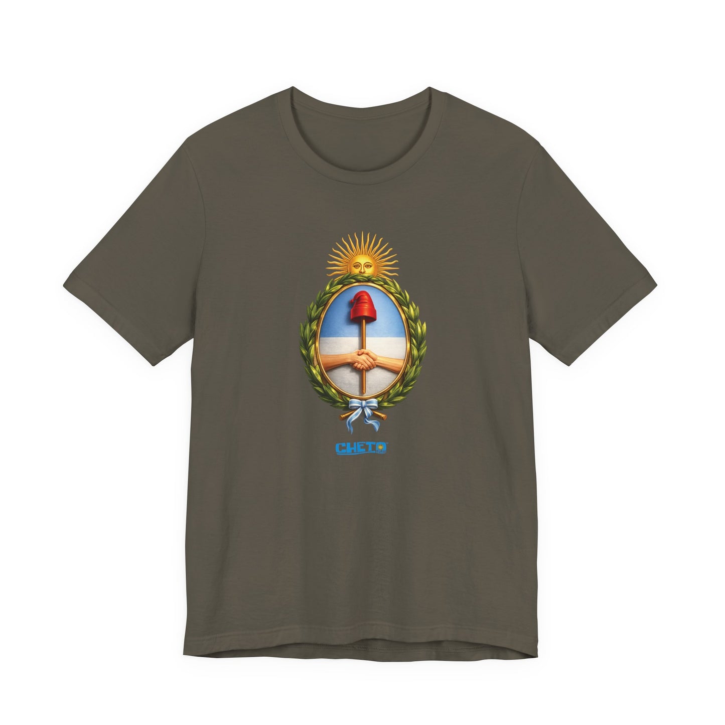 Escudo Nacional Argentino - Unisex Jersey Tee