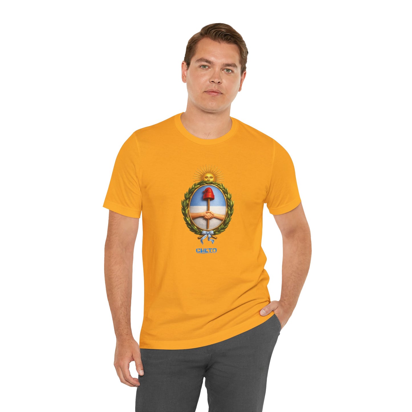 Escudo Nacional Argentino - Unisex Jersey Tee