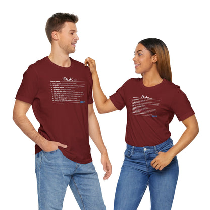 Pedo - Unisex Jersey Tee