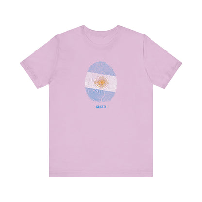 Huella digital (Argentina)-Fingerprint (Argentina) / Unisex Jersey Tee