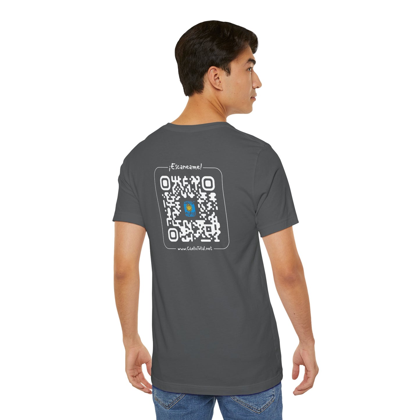 Cheto Total™ w/QR code - Logo Unisex Jersey Tee