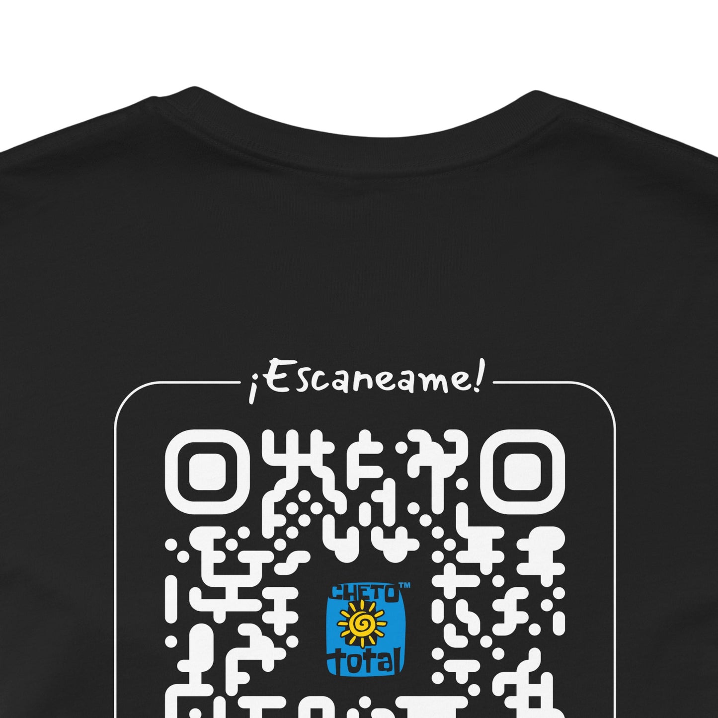 * ¡Che boludo! (con código QR en espalda/with QR code on back) - Unisex Jersey Tee