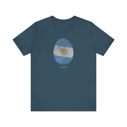 Huella digital (Argentina)-Fingerprint (Argentina) / Unisex Jersey Tee