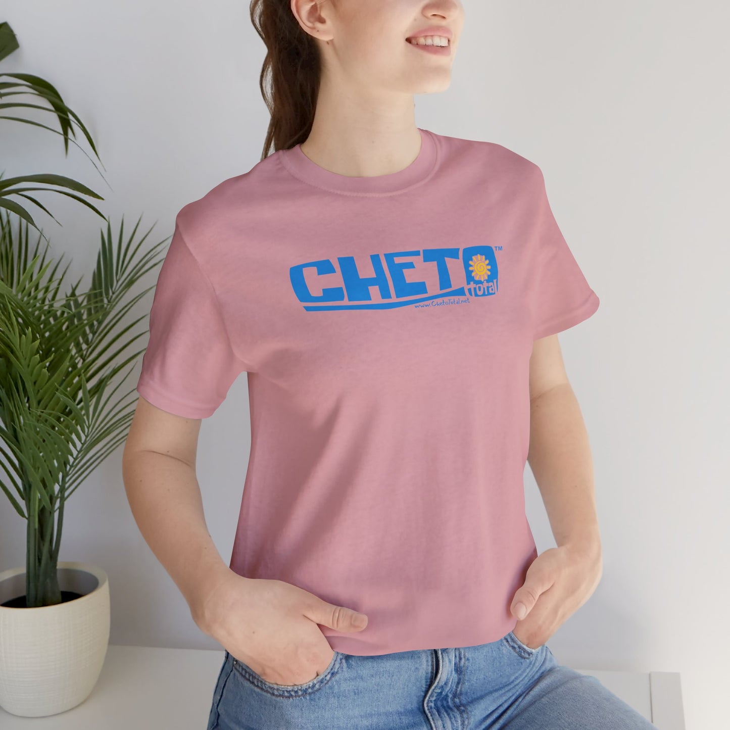 Cheto Total™ w/QR code - Logo Unisex Jersey Tee