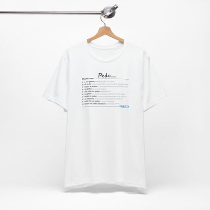Pedo - Unisex Jersey Tee