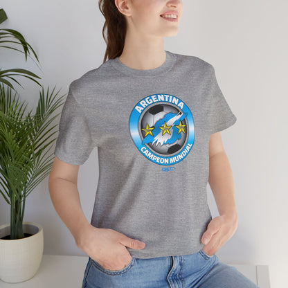 Argentina Campeón Unisex Jersey Tee