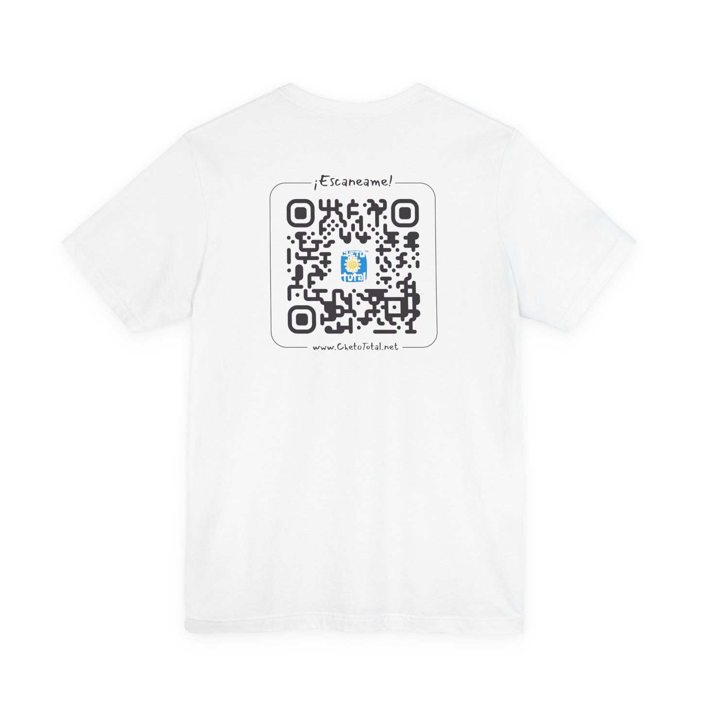 Cheto Total™ w/QR code - Logo Unisex Jersey Tee