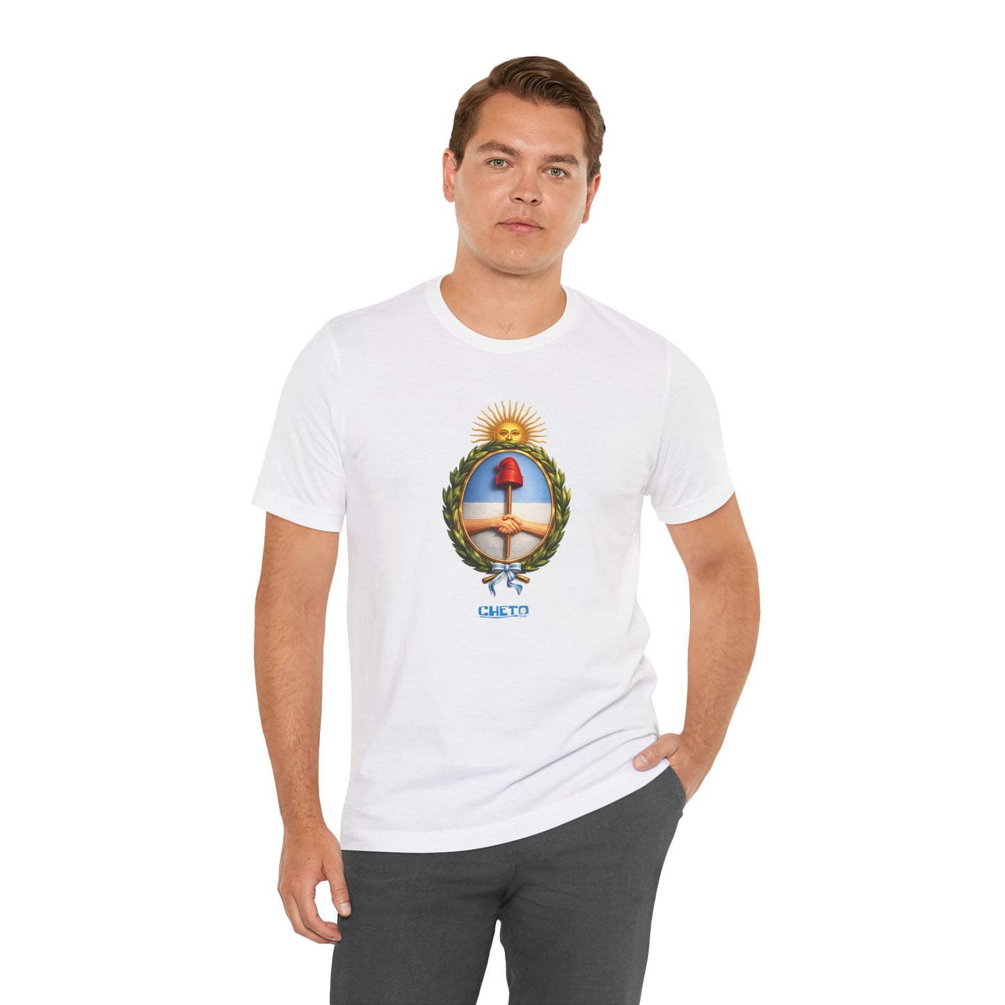 Escudo Nacional Argentino - Unisex Jersey Tee