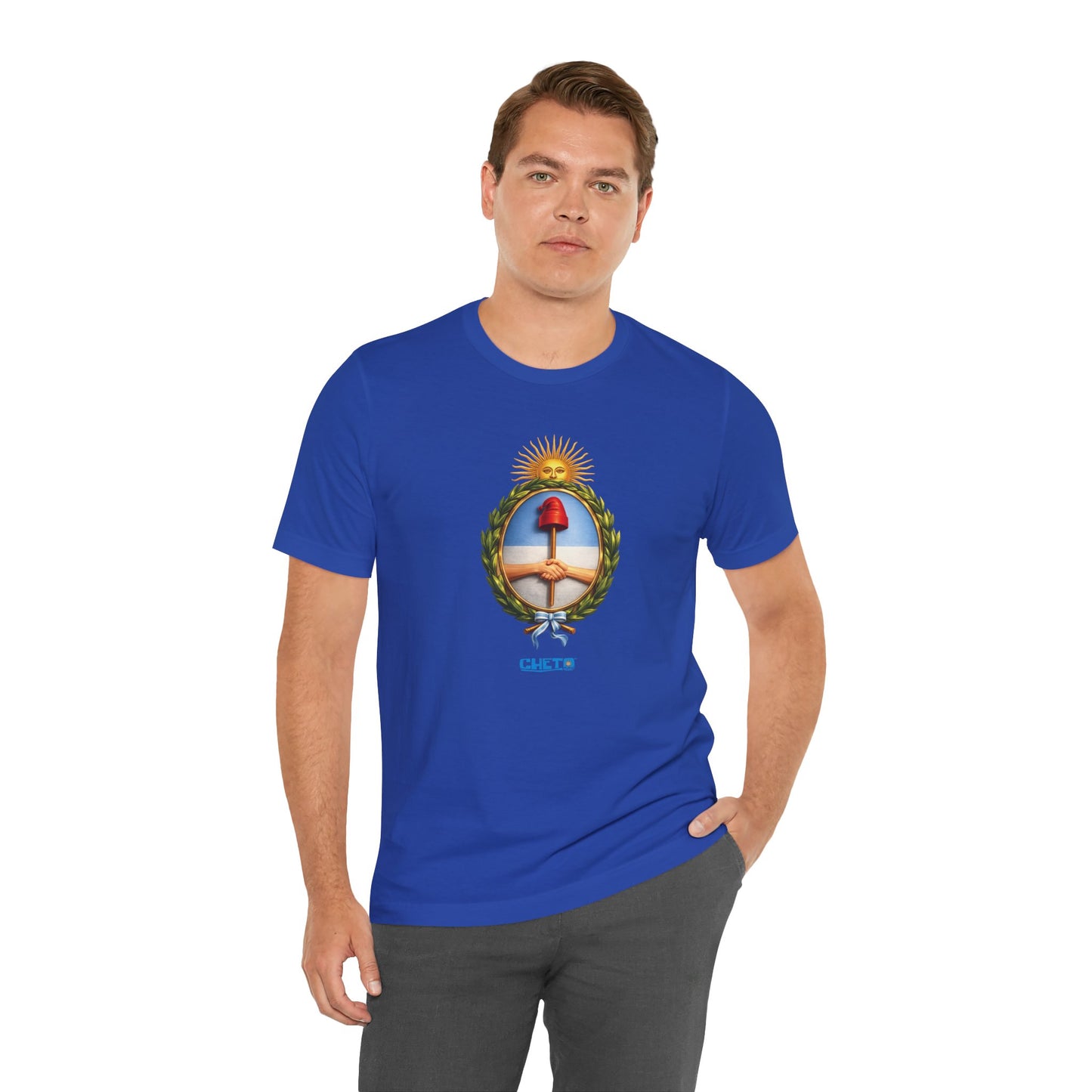 Escudo Nacional Argentino - Unisex Jersey Tee